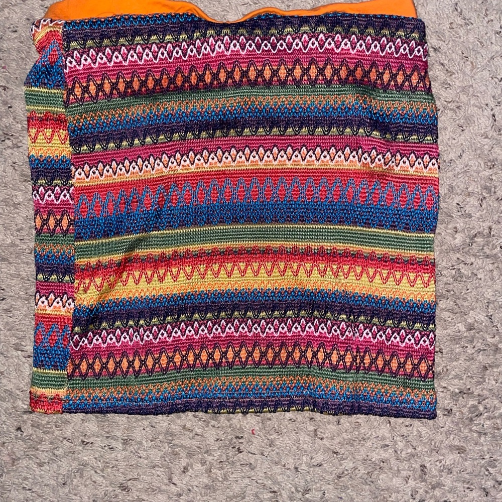 SHEIN Multicolor Knit Skirt